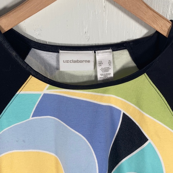 Liz Claiborne 3/4 length sleeve top - Picture 4 of 6